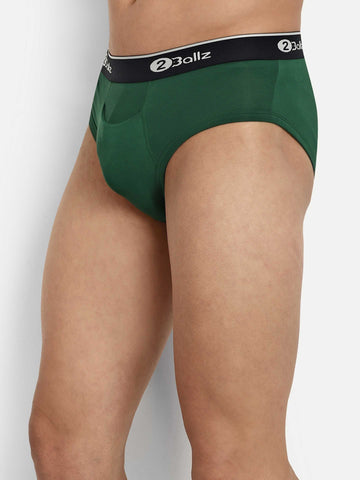 2BALLZ Regular Men's Brief with Horizontal Fly Opening (Without Pouch)